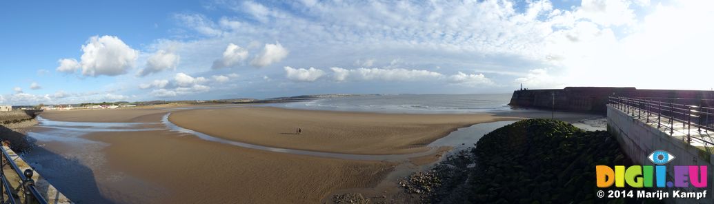 FZ009844-54 Coney beach from Porthcawl harbour